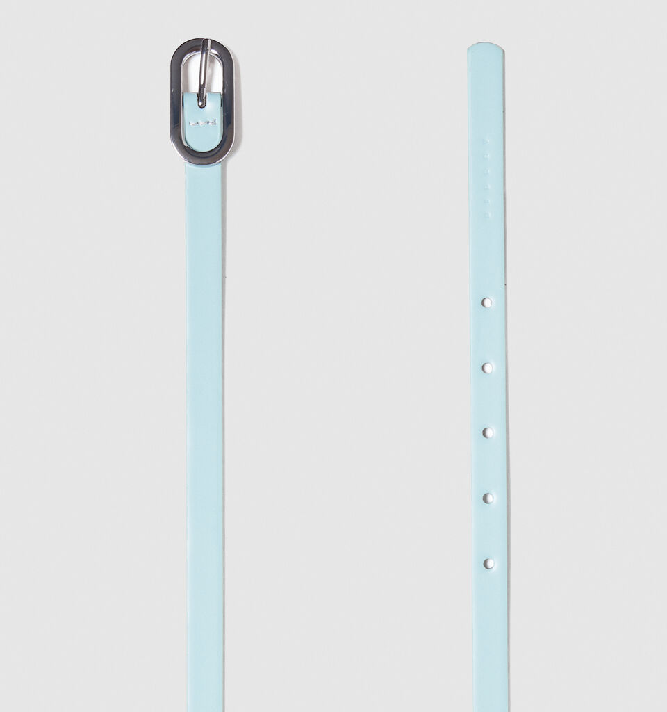 Thin belt - women's belts - Light Blue | Sisley image number 2